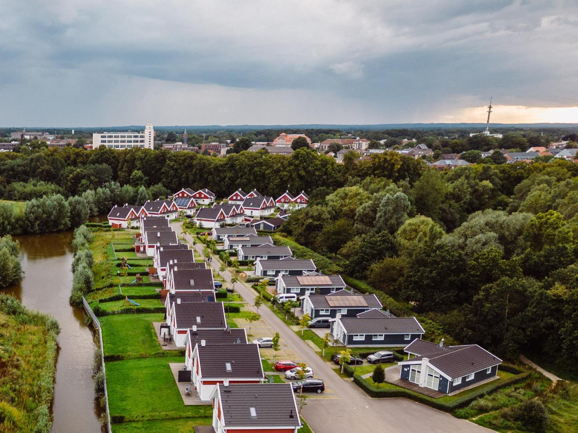 Ferienhaus Nordhorn - Haus Am See Eksteriør bilde